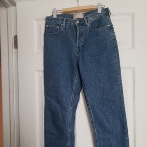 Everlane High Rise Cheeky Straight Jeans